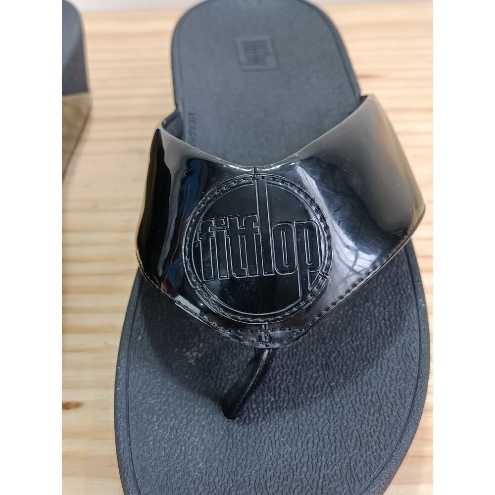 Women’s FitFlop Black Thong Sandals. Size 7 US Women - Picture 4 of 9